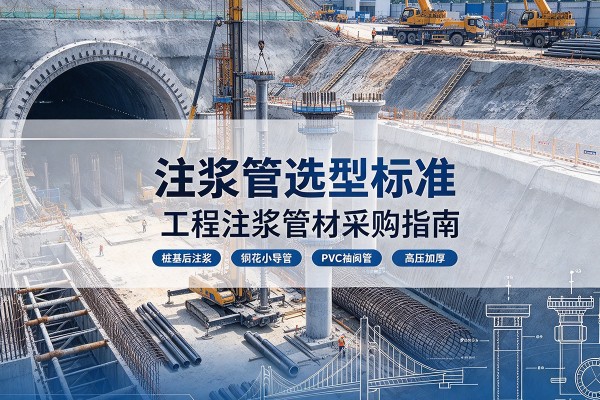 托克逊注浆管选型标准