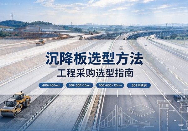 托克逊沉降板选择方法