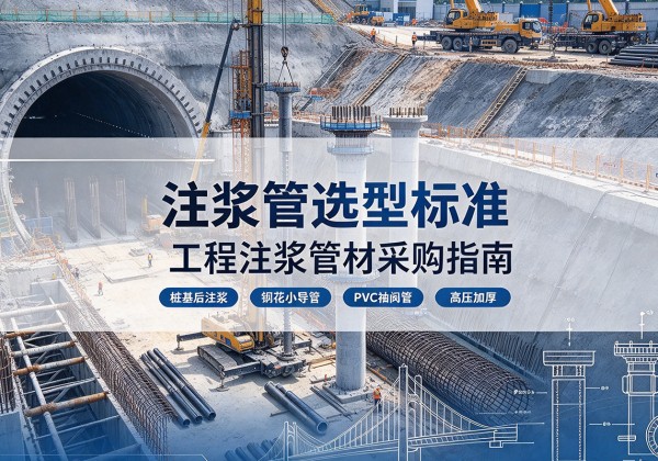 托克逊注浆管选型标准